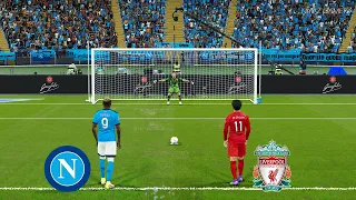 PES 2021 | Napoli vs Liverpool | Penalty Shootout | UEFA Champions League 20222023