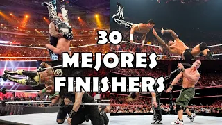 Los 30 mejores FINISHERS de WWE | Somos Wrestling