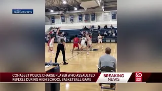 High school basketball player charged for punching referee