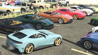 We Could Only Bring DLC Cars To This Meet - GTA Online