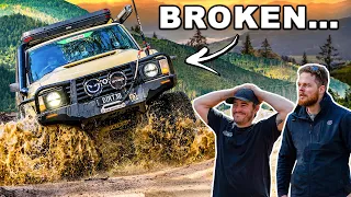 DRIVELINE FAILURE on WILD & STEEP Vic 4WD track! WORST conditions for bush mechanic repairs...