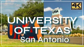 Ut San Antonio 4k University Of Texas UTSA Campus  Tour