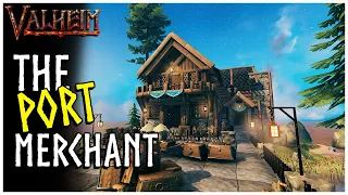 Valheim Mistlands - How to build a Port Merchant House - Build Guide