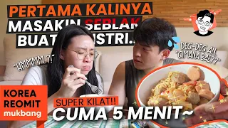 #BalikIndonesia - MARI KITA LIHAT REAKSI😋 JEANETTE COBAIN SEBLAK🍜!!