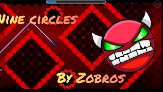 Как пройти Nine circles (geometry dash)