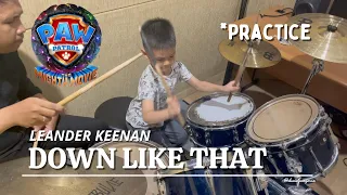 Leander Keenan (Down Like That) #drumpractice #drumlessons #drumcover #danielpangeran