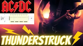 Thunderstruck - AC/DC - Training - Fast Guitar