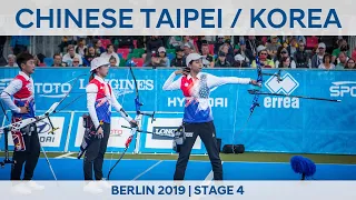 Chinese Taipei v Korea – recurve women's team bronze | Berlin 2019 World Cup S4