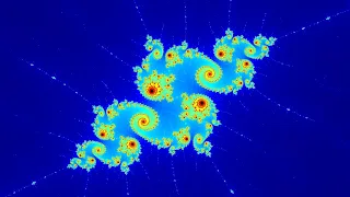 Mandelbrot zooms - comparing different numbers of iterations