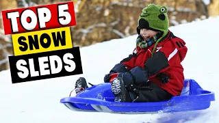 5 Best Snow Sleds To Buy On Amazon 2021 | Budget Snow Sled Reviews (Top Picks)