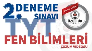 ARALIK 2023 - TYT 2. DENEME SINAVI FEN BİLİMLERİ ÇÖZÜM VİDEOLARI