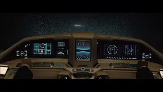 Blade Runner 2049 - Sea Wall Chase Scene (Flying Cars Gun Down) [HD]