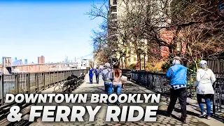 NYC LIVE Exploring Downtown Brooklyn, Ferry Ride, and Soundview, Bronx (March 21, 2021)