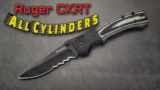 Ruger CRKT All Cylinders Blade:  Solid EDC Performer, Bill Harsey Design