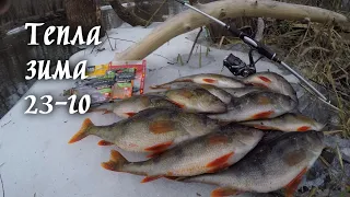 В останній момент хижак відгукнувся! ОКУНЬ/Псел/Спіннінг в січні!