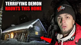 The SCARIEST Video Ever Recorded | Confronting a DEMON Caught On Camera - Demon Cabin