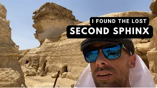 I Found The SECOND Sphinx And An Undiscovered Tomb At The Giza Pyramids in Cairo Egypt. 🇪🇬