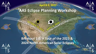 Breakout 1.2: A Tour of the 2023 and 2024 North American Solar Eclipses