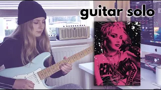 Miley Cyrus - Plastic Hearts // Guitar solo cover by Sofie Veie