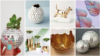 أفكار ✨ لعشاق الفخامة ابدعي ديكورات فخمة لبيتك بأقل تكلفة #craft #diy #deco #ideas #افكار #برطمانات