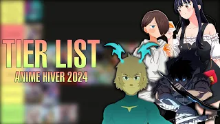 LA TIER LIST DES ANIMES HIVER 2024 !