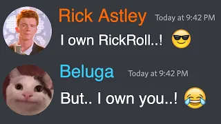 If Beluga Owns Rick Astley.. ( COMPILATION )