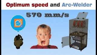 570mm / s Maximum Flyingbear, High Speed 3D Printing without loss of Quality and Arc Welder plugin
