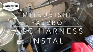 Mitsubishi Pajero Accessory Harness Installation