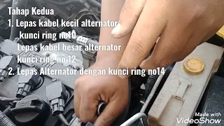 Tutorial Mengganti Pulley dan Bearing Alternator Nissan X Trail T30 2004