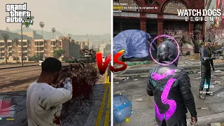 GTA V vs Watch Dogs Legion | Detail Comparison | Physics and Graphics