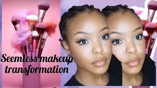 Seemless makeup transformation