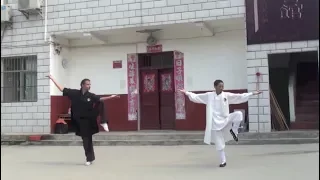 Practicing Wudang 108 Shi Taiji Quan - Wudang Sanfeng Pai