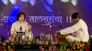 Tanmay with Ustad Zakir hussain part 2