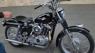 CLASS OF 1971 HARLEY DAVIDSON XLH 900