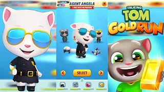 Agent Angela Unlocked Cops and Robbers Event - Talking Tom Gold Run 2023 Gameplay