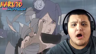 KONAN'S RESOLVE! - Naruto Shippuden Episode 252 - KONAN VS TOBI - REACTION!