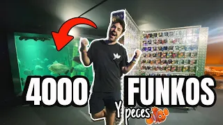 4000 FUNKO POPS DENTRO de un ACUARIO! GRIALES, VAULTED, EXCLUSIVOS, NFT... La MAYOR EXPO del MUNDO!