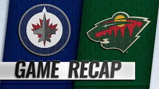 Zucker's two goals lift Wild to 3-2 win against Jets