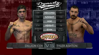 DCS 86 Dillion Cox vs Tyler Ashton