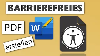 Barrierefreies PDF in Word erstellen