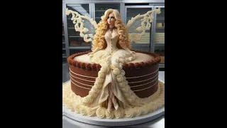 barbee doll cake ideas #shortvideo