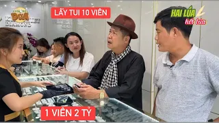 Hai Lúa Hết Lúa Tập Cuối: NSND Thanh Nam mua 10 viên kim cương 20 tỷ, tặng Khương Dừa 1 viên?