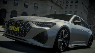 GTA IV Best Moment with 2020 Audi RS6