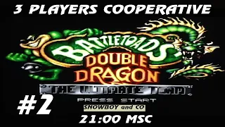 Battletoads & Double Dragon #2- Hack 3 players cooperative, snowboy+kill switch+yto4ka