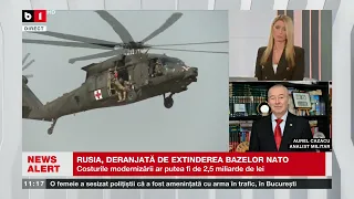 A. CAZACU, ANALIST MILITAR, DESPRE ATITUDINEA RUSIEI LA EXTINDEREA BAZELOR NATO_Știri B1TV_28 mar.