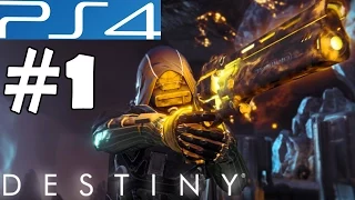 Destiny Walkthrough Part 1 Gameplay PS4 Let's Play Playthrough Review 1080p