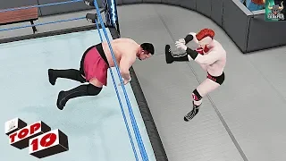 WWE 2K18 Top 10 Extreme Brogue Kicks!! WWE 2K19 Countdown