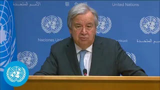 UN Chief on launching the Advisory Body on Artificial Intelligence (26 Oct 2023) | United Nations