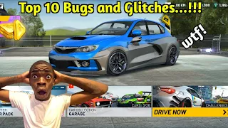 Top 20 Glitches and Bugs || Extreme Car Driving Simulator