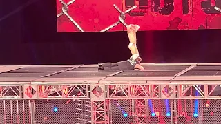 AEW BLOOD and GUTS: Jericho and MJF on Top of Cage (Live in Person)